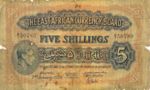 East Africa, 5 Shilling, P-0028a v2,B217b