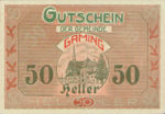 Austria, 50 Heller, FS 220b