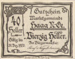 Austria, 40 Heller, FS 318IVa
