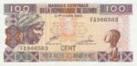 Guinea, 100 Franc, P-0035a v2,B324b