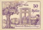 Austria, 50 Heller, FS 54c