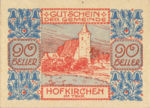 Austria, 90 Heller, FS 387IIIe
