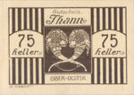 Austria, 75 Heller, FS 1067IIa