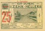 Austria, 25 Heller, FS 190i