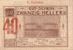 Austria, 40 Heller, FS 190i