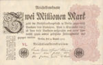 Germany, 2,000,000 Mark, P-0104a