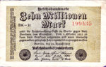 Germany, 10,000,000 Mark, P-0106a v1