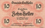Austria, 10 Heller, FS 184a
