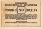 Austria, 20 Heller, FS 192a