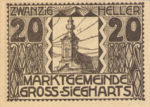 Austria, 20 Heller, FS 297a