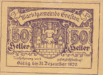 Austria, 50 Heller, FS 278Id
