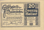 Austria, 20 Heller, FS 335Ib