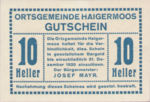 Austria, 10 Heller, FS 336
