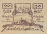 Austria, 20 Heller, FS 361IIc