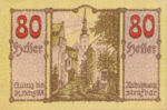 Austria, 80 Heller, FS 445IIa