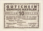 Austria, 10 Heller, FS 602a