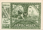 Austria, 40 Heller, FS 603IIc