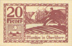 Austria, 20 Heller, FS 626m1