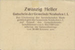Austria, 20 Heller, FS 652Ic