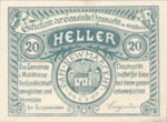 Austria, 20 Heller, FS 664a