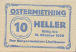 Austria, 10 Heller, FS 713IIa