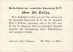 Austria, 20 Heller, FS 725