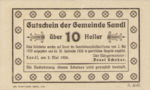 Austria, 10 Heller, FS 874Ic