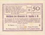 Austria, 50 Heller, FS 877IIc