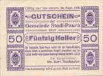 Austria, 50 Heller, FS 1008Ib