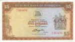 Rhodesia, 5 Dollar, P-0036b