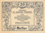 Austria, 30 Heller, FS 1071