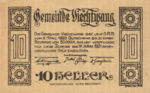 Austria, 10 Heller, FS 1109