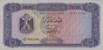 Libya, 1/2 Dinar, P-0034a