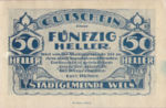 Austria, 50 Heller, FS 1167II.1