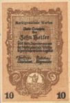 Austria, 10 Heller, FS 1173a
