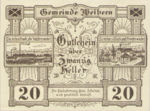Austria, 20 Heller, FS 1146b