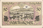 Austria, 50 Heller, FS 353SS