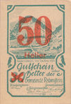 Austria, 50 Heller, FS 808SSIIf