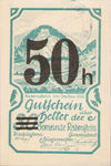 Austria, 50 Heller, FS 808SSIIg
