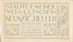Austria, 90 Heller, FS 1167IIId