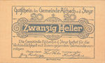 Austria, 20 Heller, FS 54a