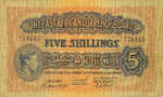 East Africa, 5 Shilling, P-0028a v3,B217c1