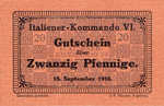 Germany, 20 Pfennig, 3146,05.03