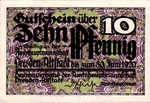 Germany, 10 Pfennig, D31.2a