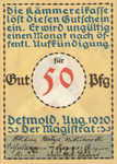Germany, 50 Pfennig, 268.5a