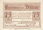 Germany, 75 Pfennig, 275.1