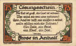Germany, 75 Pfennig, 398.5