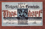 Germany, 25 Pfennig, 1321.1a