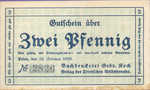 Germany, 2 Pfennig, 1342.2