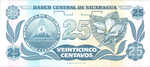 Nicaragua, 25 Centavo, P-0170 Sign.1